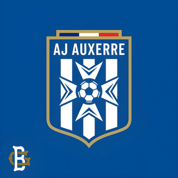 Aj AUXERRE logo redesign rebrand