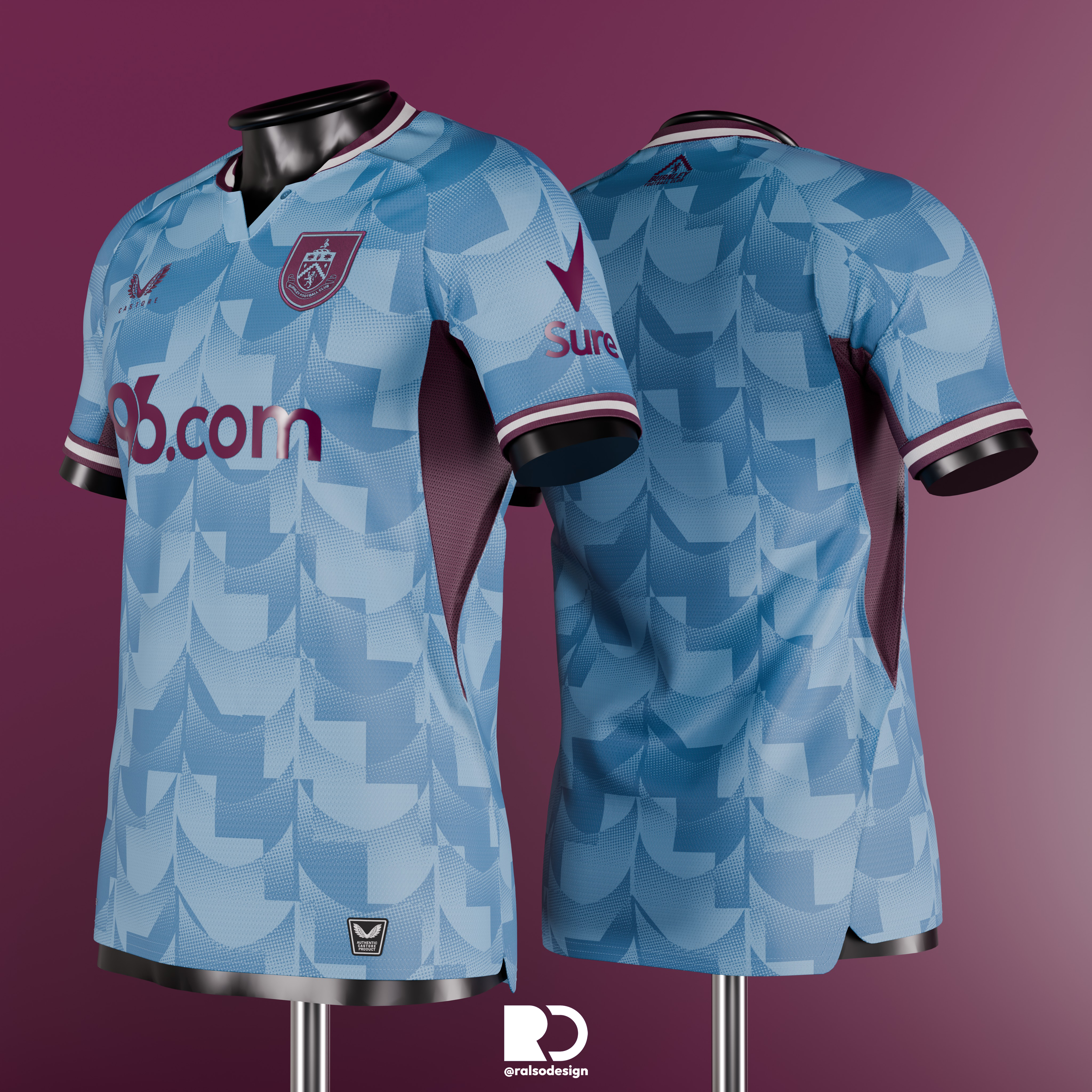 Burnley FC // Away Shirt Concept