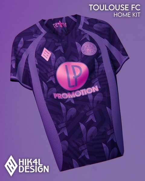Toulouse FC Home Kit