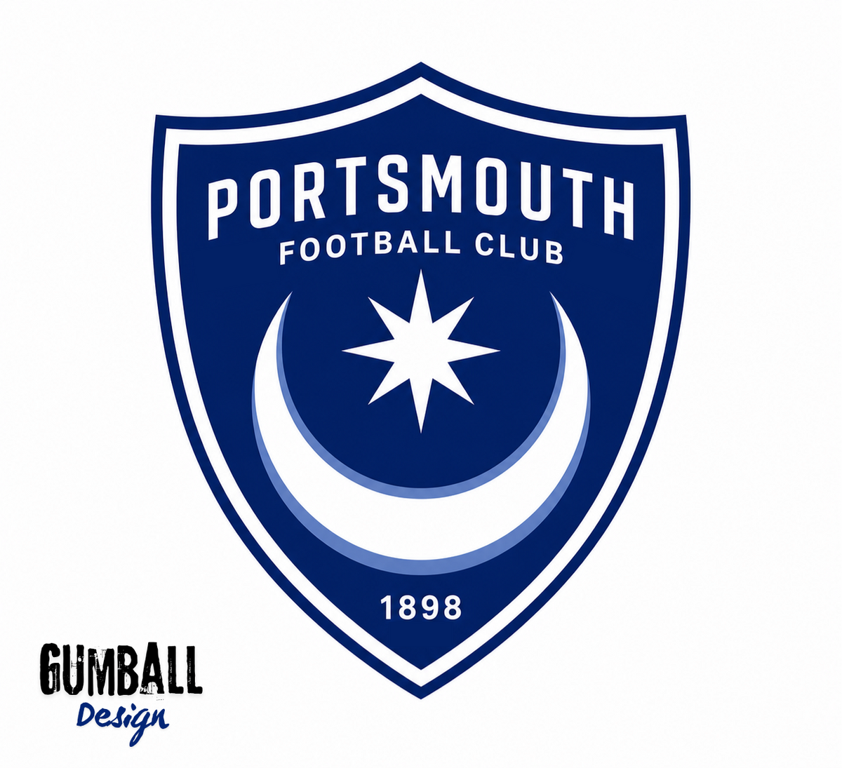 Portsmouth fc Logo redesign rebrand