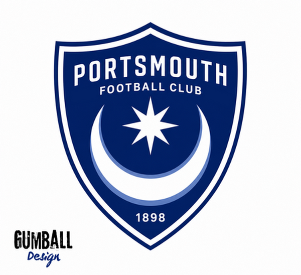Portsmouth fc Logo redesign rebrand