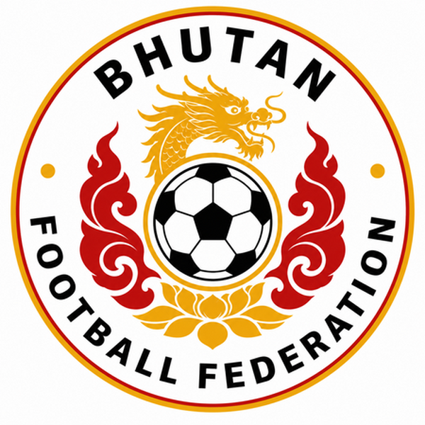 Bhutan football federation logo redesign rebrand