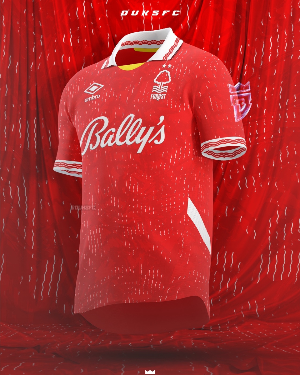 Nottingham Forest FC Home Kit Concept
