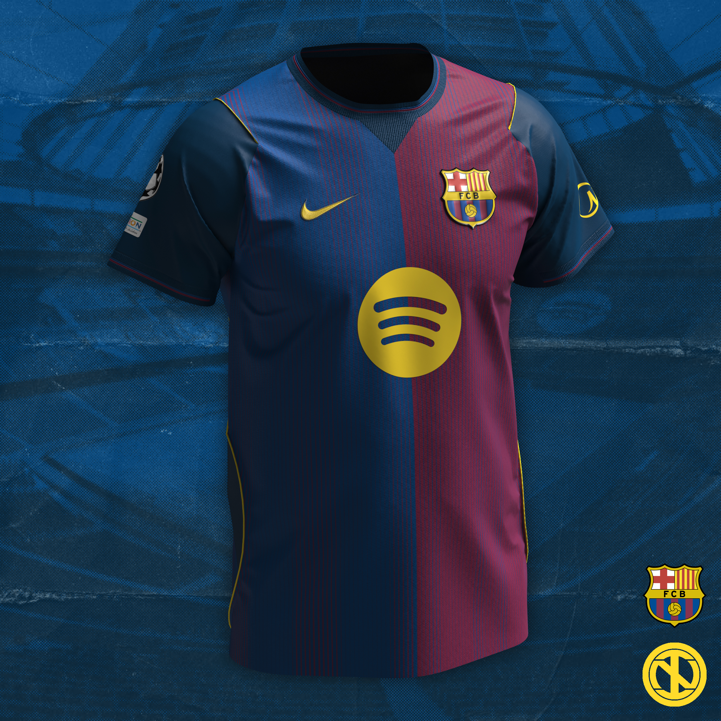 FC Barcelona | Home Kit Concept