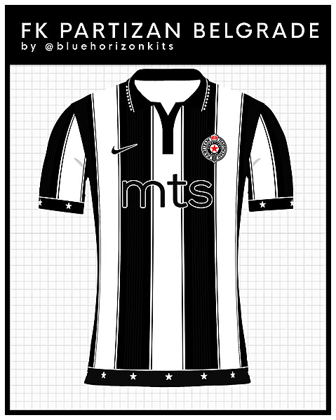 FK Partizan Belgrade Home Shirt
