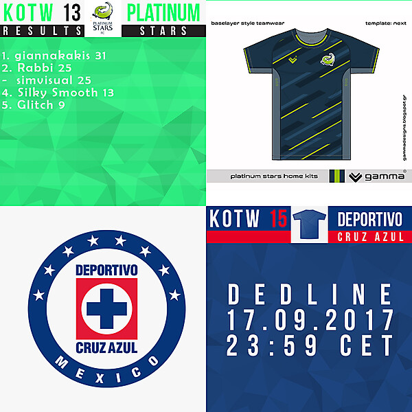 KOTW13/KOTW15