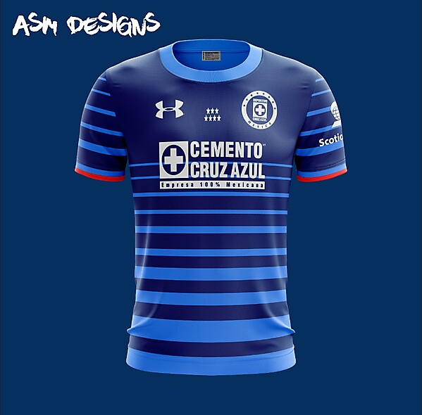 Cruz Azul Under Armour 2018 Home Kit