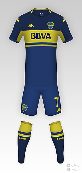 Boca Juniors / Kappa / Home  