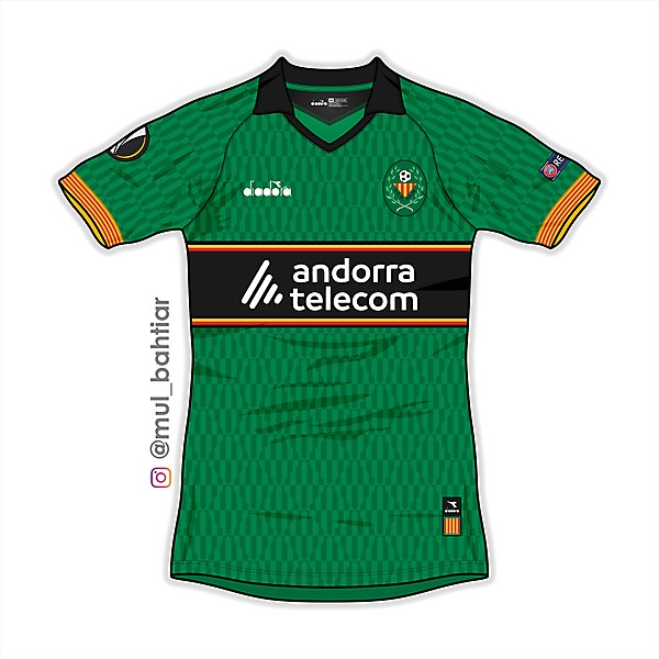 UE Sant Julia 2020 Jersey Concept