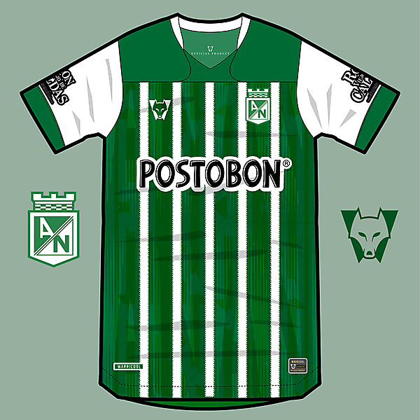 Atletico Nacional - home shirt
