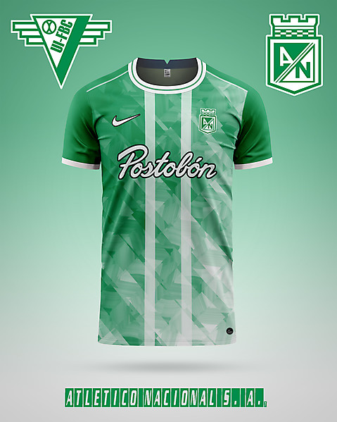 Atlético Nacional home concept kit