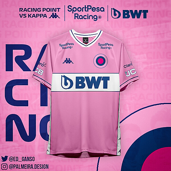 Racing Point - Formula 1 (F1) - Fantasy Football Jersey