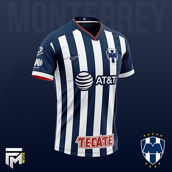 Monterrey Home Nike Concept