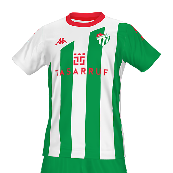 Bursaspor Home kit by @feliplayzz