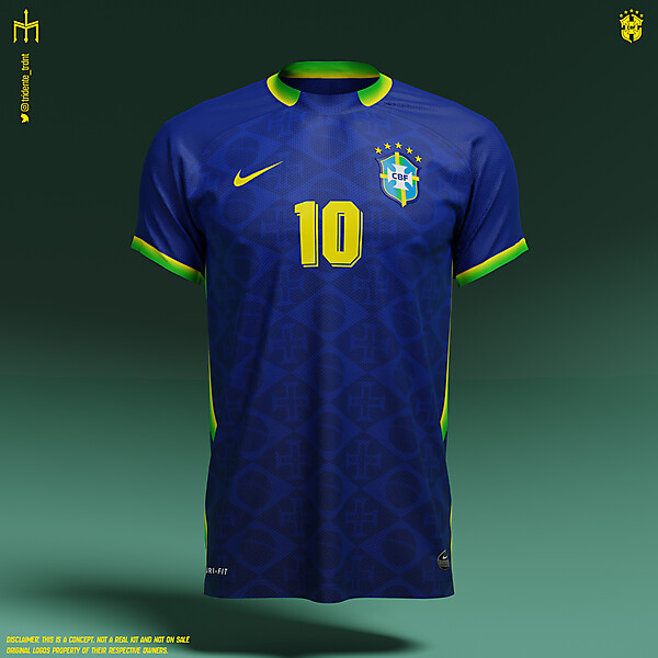 Seleção Brasileira de Futebol | Away kit | KOTW