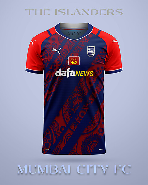 mumbai city fc Third Kit Concept