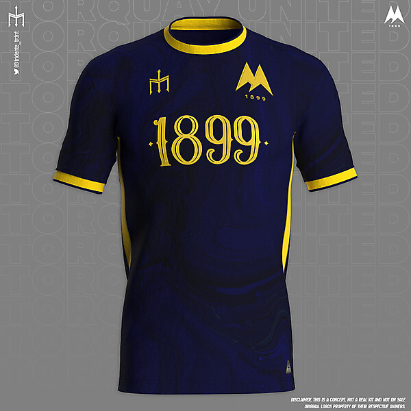 Torquay United FC X TRIDENTE | Away kit | KOTW