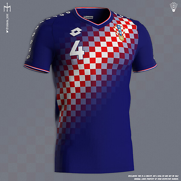 Hrvatska Nogometna Reprezentacija X Lotto | Away kit | KOTW