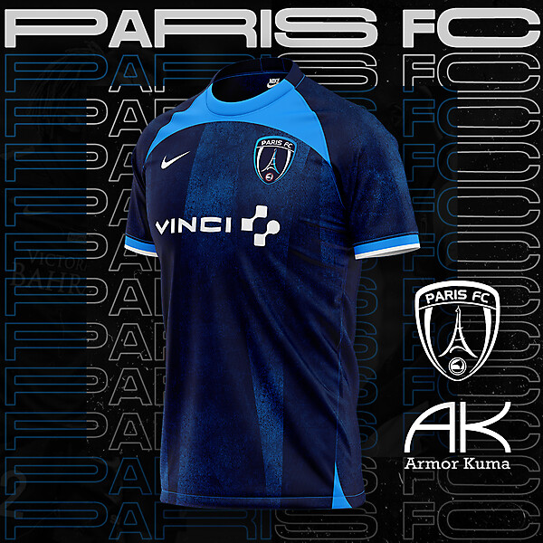 Paris FC Nike Home Kit