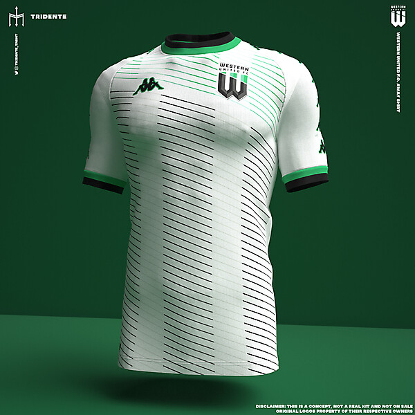 Western United F.C. X Kappa | Away kit | KOTW