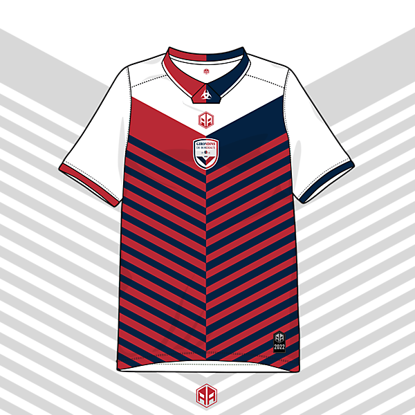 Girondins de Bordeaux away kit concept