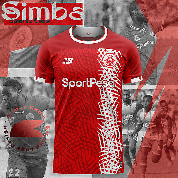 Simba SC New Balance Home Kit