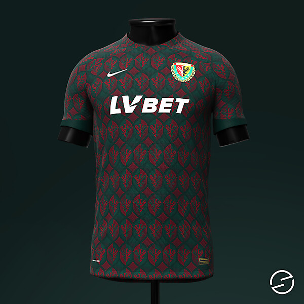 Slask Wroclaw x Nike concept shirt