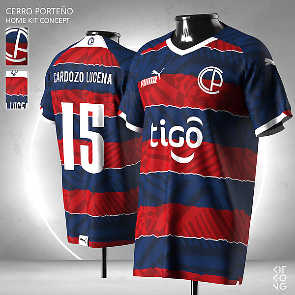 Cerro Porteno | Home kit concept