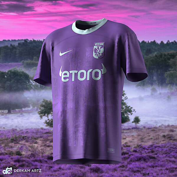 SBV Vitesse x Nike - Away Kit Concept "veluwezoom"