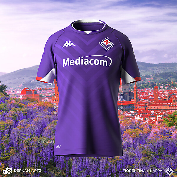 ACF Fiorentina x Kappa - Home Kit Concept  ? "Forza Viola" ⚜️