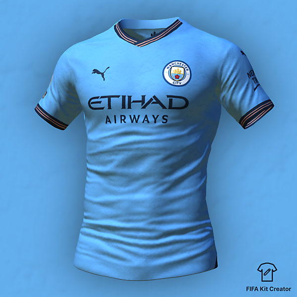 Manchester City home concept
