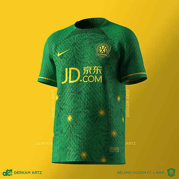 Beijing Guoan FC x Nike - Home Kit Concept