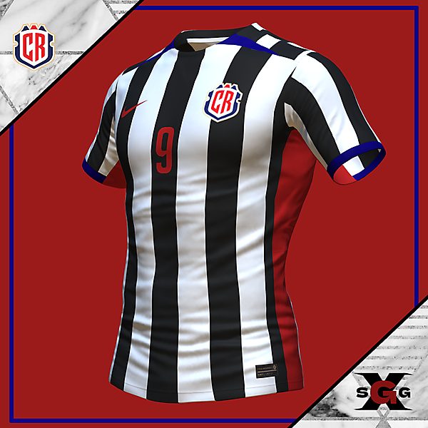 Costa Rica NT Away Shirt | KOTW 312