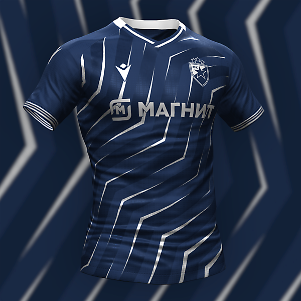 Crvena Zvezda x Macron - Away kit concept