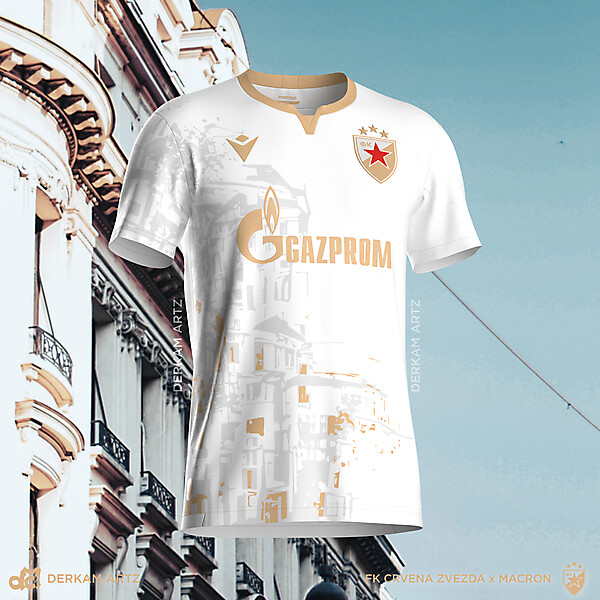 FK Crvena Zvezda x Macron - Away Kit Concept  "Beograd"