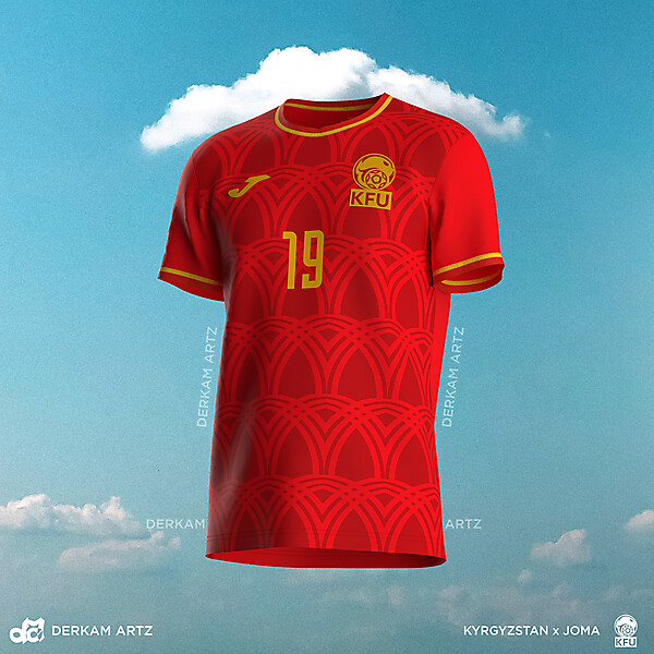 Kyrgyzstan x Joma - Home Kit Concept