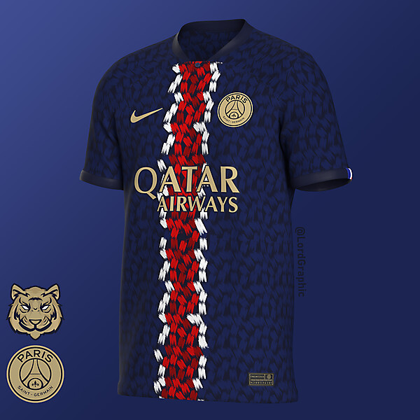 ParisSaintGermain x Nike | Home concept jersey design