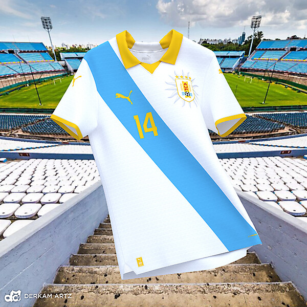 Uruguay x Puma - Away Kit Concept