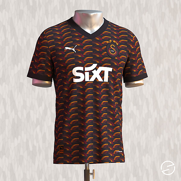 Galatasaray x Puma concept away shirt