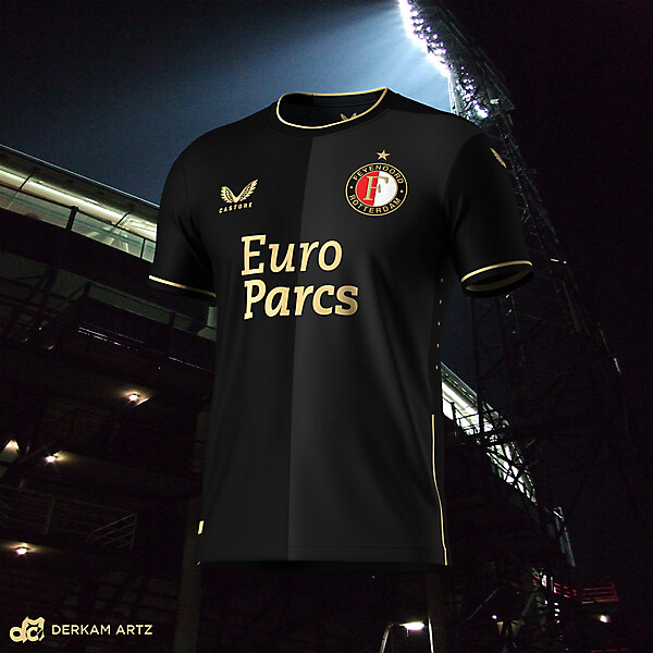 Feyenoord Rotterdam x Castore - Away Kit Concept 