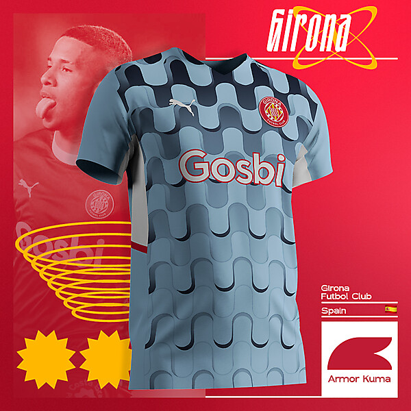 Girona FC Puma Away kit Concept