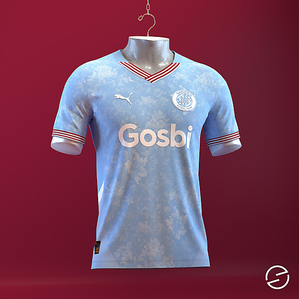 Girona x Puma concept away shirt