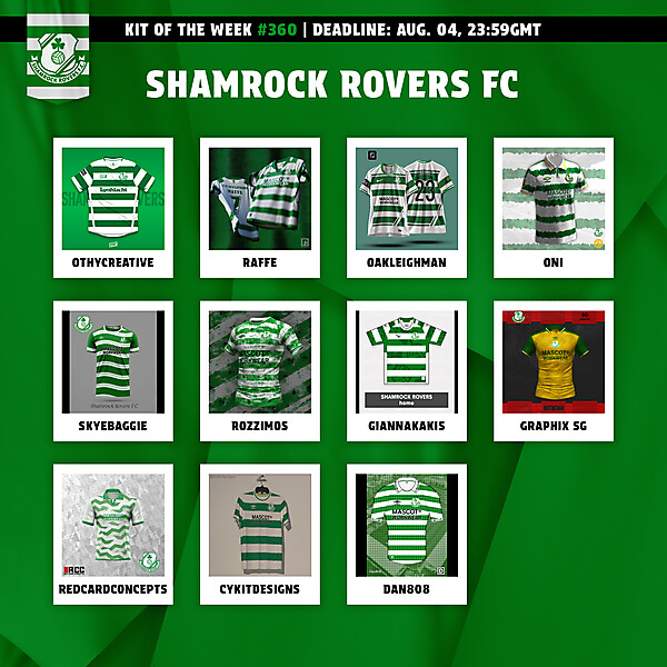 KOTW360 - VOTING - SHAMROCK ROVERS