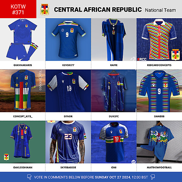 KOTW 371 - VOTING - CENTRAL AFRICAN REPUBLIC