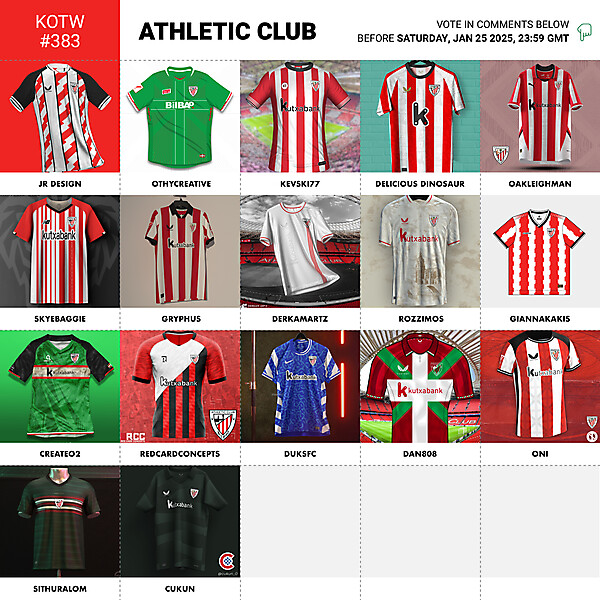 KOTW 383 - VOTING - ATHLETIC CLUB