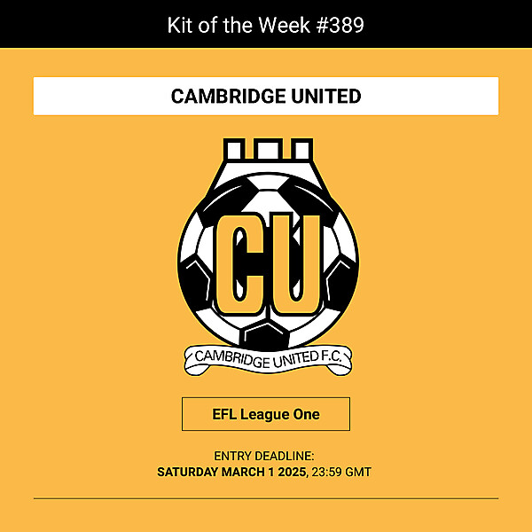 KOTW 389 - CAMBRIDGE UNITED
