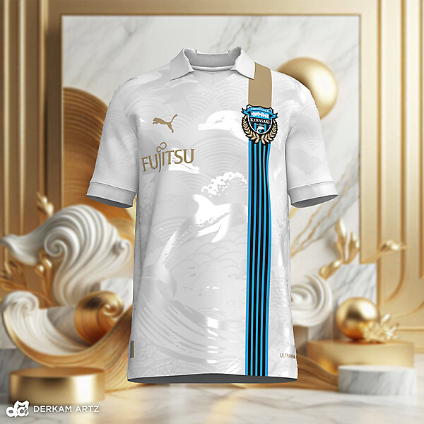Kawasaki Frontale x Puma - Away Kit Concept "dolphin"