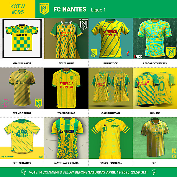 KOTW 395 - VOTING - FC NANTES