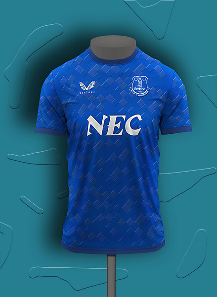 Everton home shirt concept