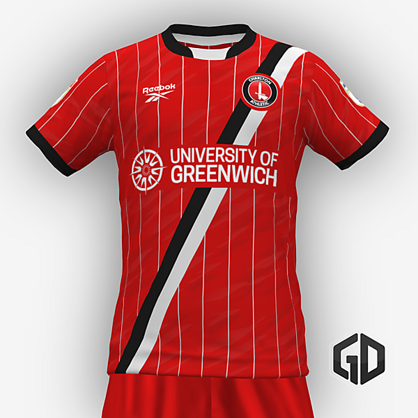 Charlton Athletic kit